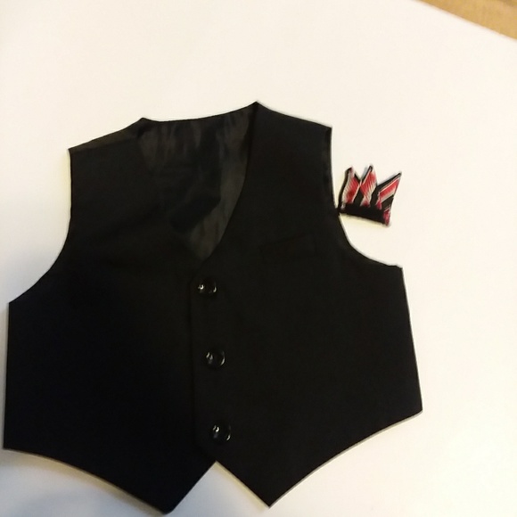 Baby tuxedo set pants and vest - Picture 4 of 5